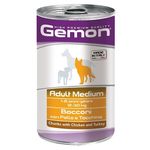 Monge Gemon Bocconi Adult Medium Cane (Pollo e Tacchino) - umido