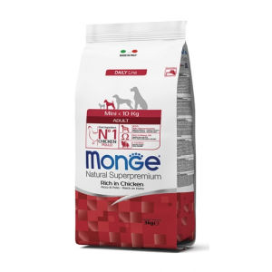 Monge Natural Superpremium Adult Mini Cane (Pollo) - secco 7.5Kg