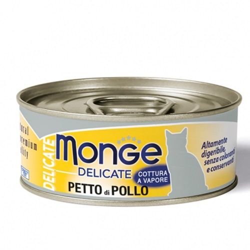 Monge Natural Superpremium Delicate Adult Gatto (Petto di Pollo) - umido 80g