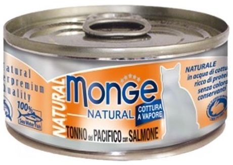 Monge Natural Superpremium Natural Adult Gatto (Tonno del Pacifico con Salmone) - umido 80g