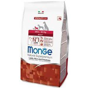 Monge Natural Superpremium Adult Mini Cane (Agnello Patate e Riso) - secco 800g