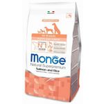 Monge Natural Superpremium All Breeds Puppy&Junior (Salmone e Riso) - secco 12Kg