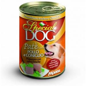 Monge Special Dog Paté con Pollo e Coniglio - umido 400g