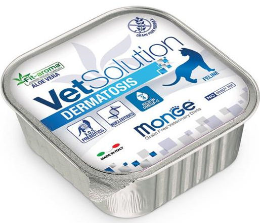 Monge VetSolution Dermatosis Gatto - umido 100g