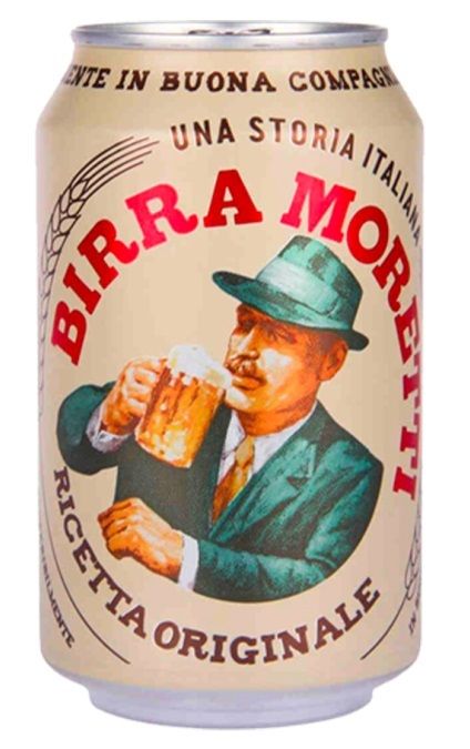Moretti Ricetta Originale 33cl Lattina
