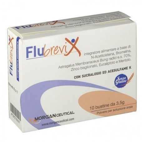 Morganceutical Flubrevix Bustine 10 bustine