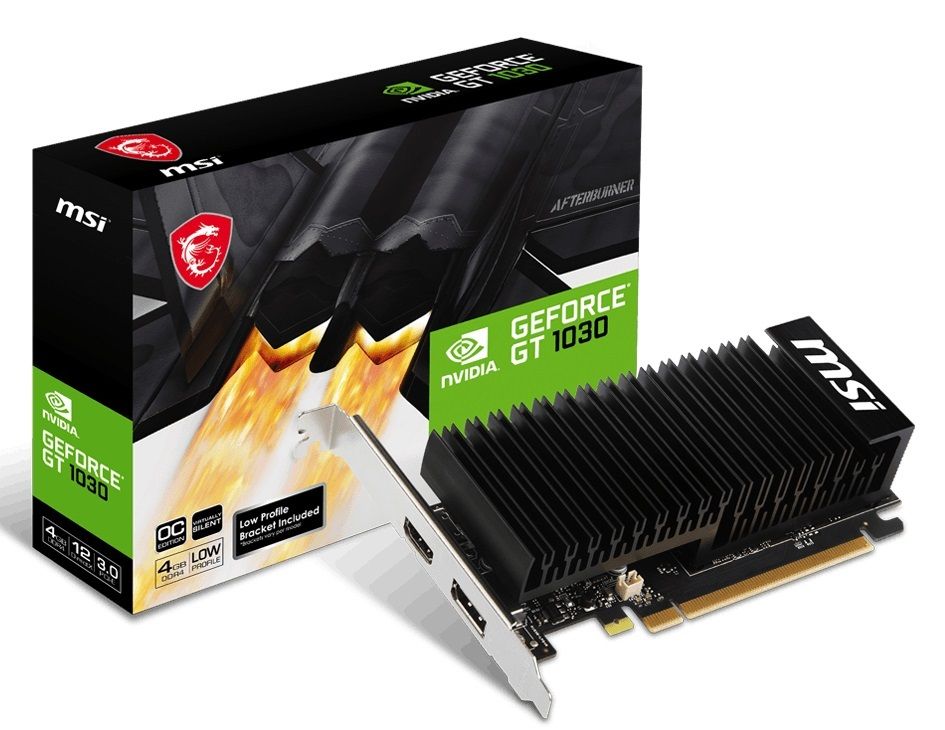 Scheda Grafica GT 730, 128 Bit 4 GB DRR3 con Ventola di Raffreddaento