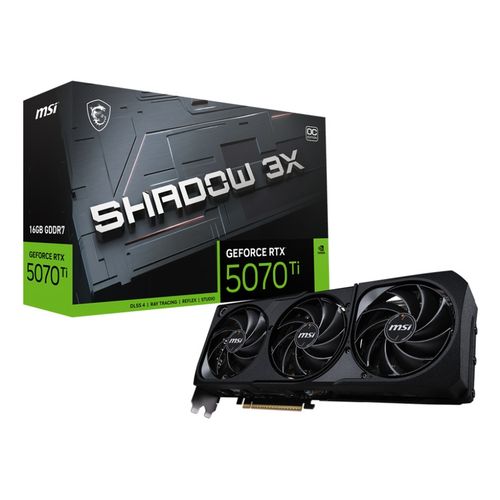 MSI GeForce RTX 5070 Ti 16G Shadow 3X OC
