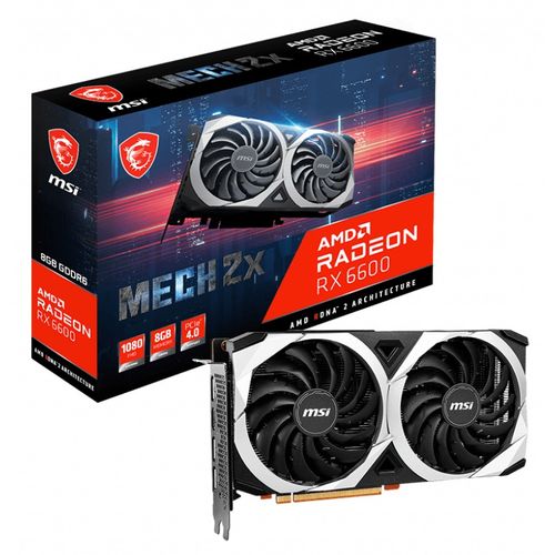 MSI Radeon RX 6600 Mech 2X 8G
