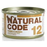 Natural Code 12 Tonno e Manzo per Gatto
