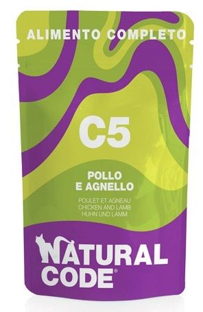 Natural Code C5 Gatto 70g