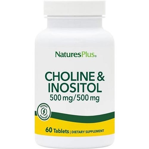 Natures Plus Colina & Inositolo 500mg Tavolette 60 tavolette