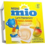 Nestlé Mio merenda latte fermentato 4x100g Mango banana