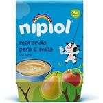 Nipiol Merenda con latte 2x100g Pera e mela