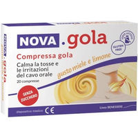 Nova Argentia Nova Gola Limone e Miele 20 compresse