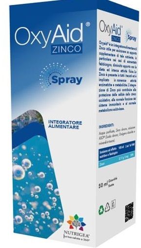Nutrigea Oxyaid Zinco Spray 50ml