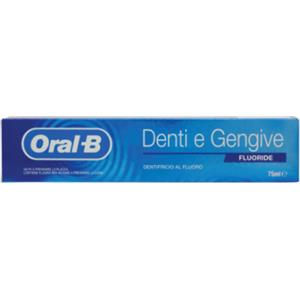 Oral-B Dentifricio Protezione Gengive e Scudo Antibatterico Pulizia  Profonda Pacco Doppio 2 x 75ml