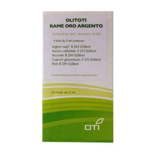 Oti Olitoti RameOro Argento 20 fiale