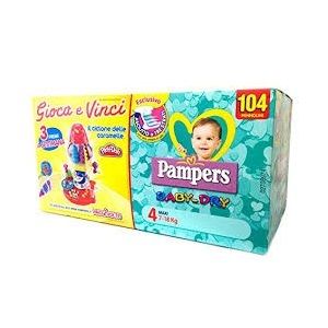 Pampers Baby-Dry 4 144 pezzi