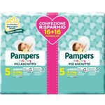 Pampers Baby-Dry 5 32 pezzi