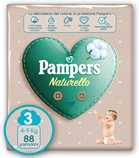 Pampers Naturello 3 22 pezzi