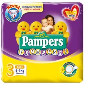 Pampers Progressi 3 108 pezzi