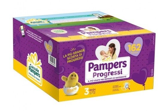 Pampers Progressi 3 162 pezzi