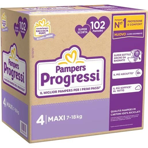 Pampers Progressi Mutandino Fit Prime Maxi Taglia 4 - 76 Pannolini, 8-15 Kg - Foto 12