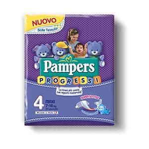 Pampers Progressi 4 44 pezzi