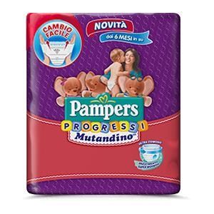 Pampers Progressi Mutandino 6 30 pezzi