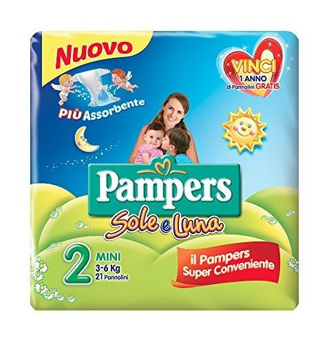 Pampers Sole e Luna 2 21 pezzi