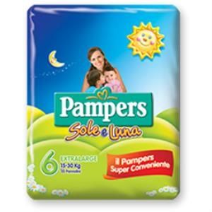 Pampers Sole e Luna 6 34 pezzi