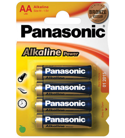 Panasonic Alkaline Power AA (4 pz)