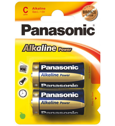 Panasonic Alkaline Power C (2 pz)