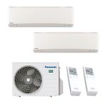 Panasonic Etherea dual split 12000+12000 btu