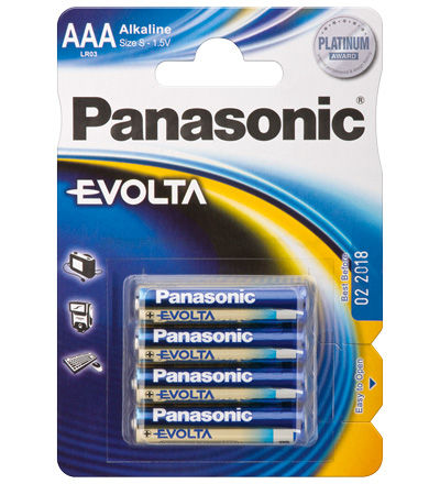 Panasonic Evolta AAA (4 pz)