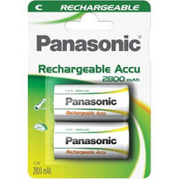 Panasonic Rechargeable Accu C (2 pz)