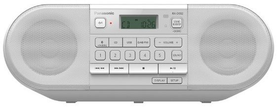 Panasonic RX-D552 Bianco