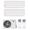 Panasonic Serie TZ dual split 12000+12000 btu