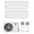Panasonic Serie TZ dual split 12000+12000 btu
