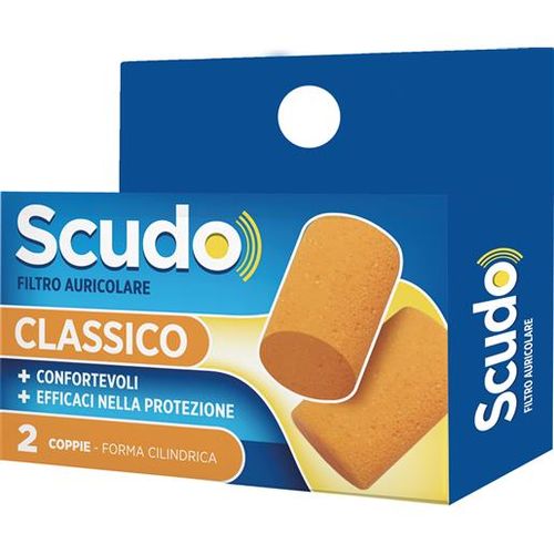 Pasquali Earplug Scudo Classic Filtro Auricolare 2 coppie