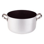 Pentole Agnelli Casseruola alta antiaderente in alluminio con maniglie 45cm