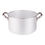 Pentole Agnelli Casseruola cilindrica alta in alluminio con maniglie 28cm