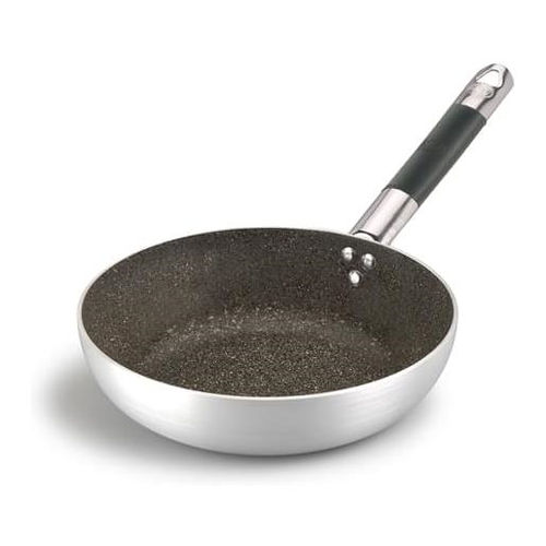 Pentole Agnelli Padella alta in alluminio effetto pietra con manico Ø 20cm