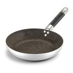 Pentole Agnelli Padella svasata bassa effetto pietra con pietra 20cm