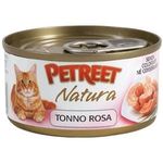 Petreet Natura Tonno Rosa per Gatto - umido 12 lattine da 70g