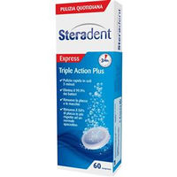 Pharmaday Pharmaceutical Steradent Triple Action Plus 60compresse