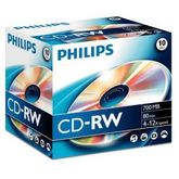 Philips CD-RW 80 Min. 12x (10 pcs)