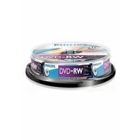 Philips DVD-RW 4.7 GB 4x (10 pcs cakebox)