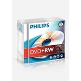 Philips DVD+RW 4.7 GB 4x (5 pcs) (DW4S4J05F)